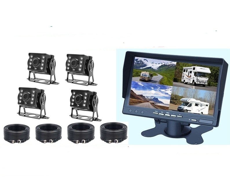 KIT 4 CAM IR - GRAB 1TB